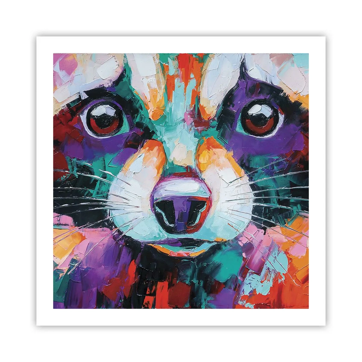 Poster - Doar emoții bune - 60x60 cm