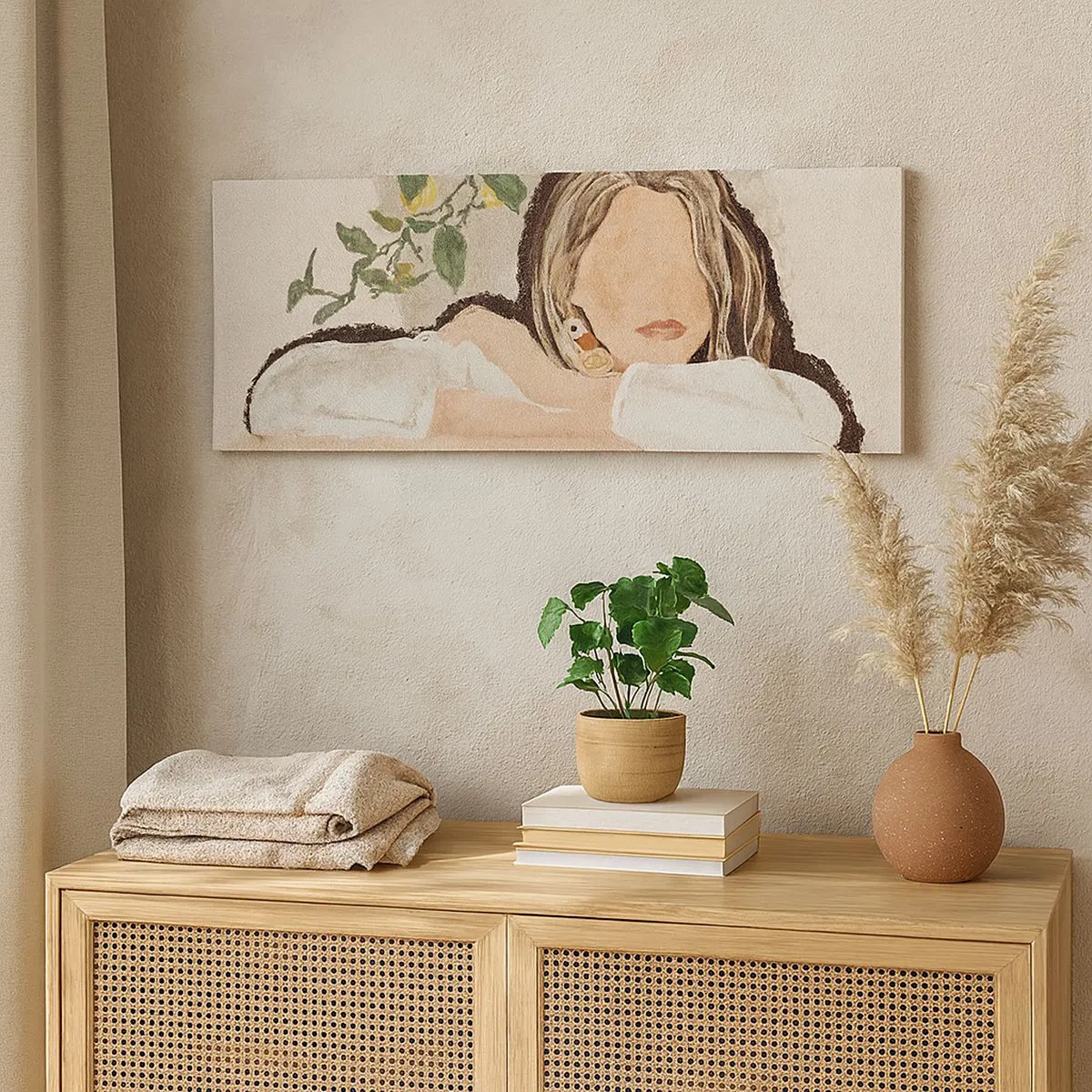 Tablou pe pânză - Frumusețea sudului - 100x40 cm