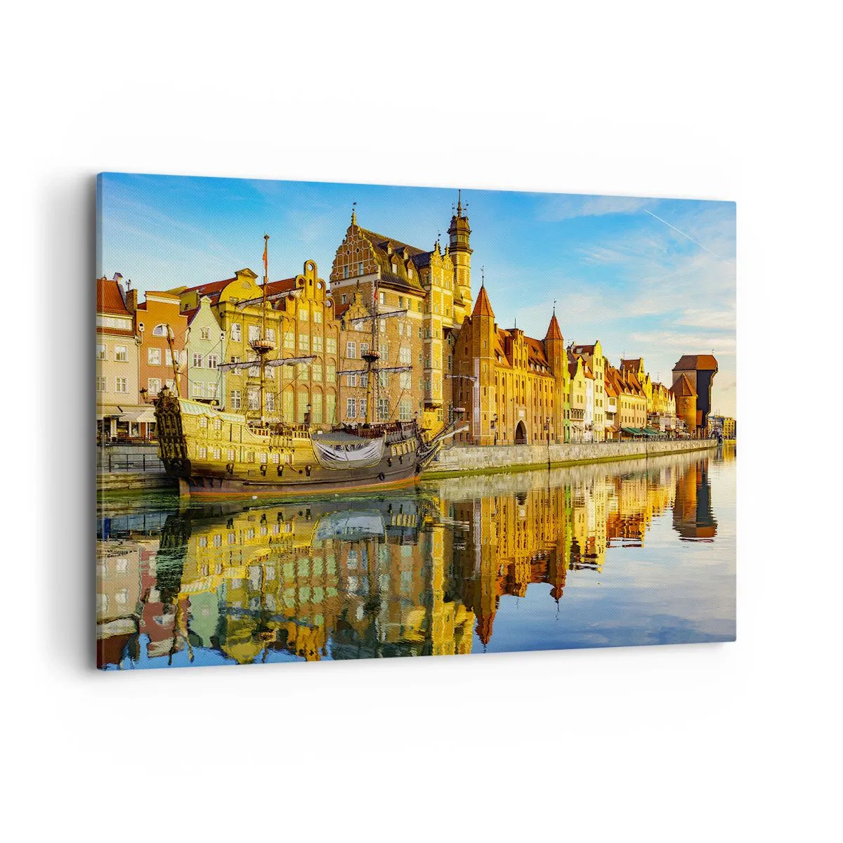 Tablou pe pânză - Trecutul în oglindă - 120x80 cm