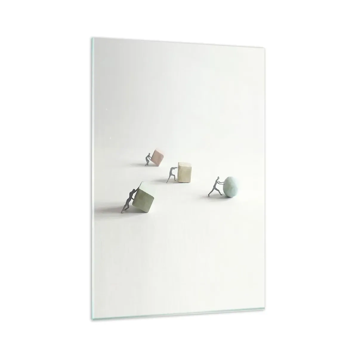 Tablou pe sticlă - Viața însăși - 80x120 cm