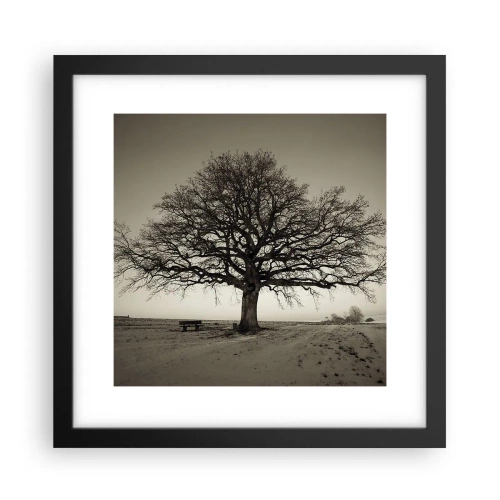 Poster în ramă neagră - De aici până în veșnicie - 30x30 cm