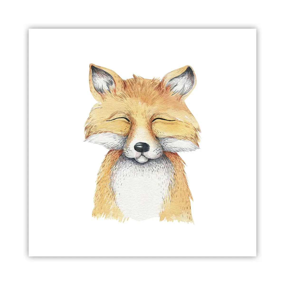 Poster - Mofturi de vulpe - 40x40 cm