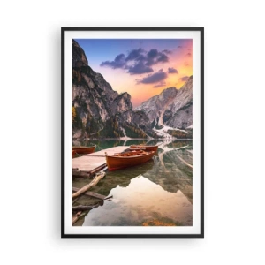 Poster în ramă neagră - Promisiunea zilei - 61x91 cm