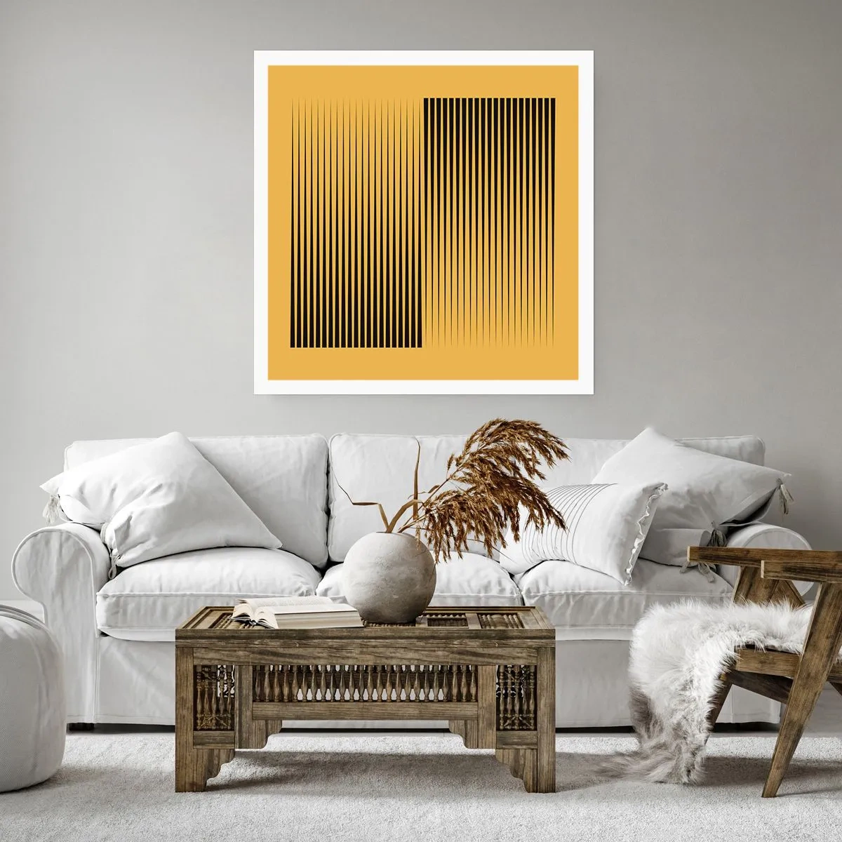 Poster - Pătratul contrariilor - 30x30 cm