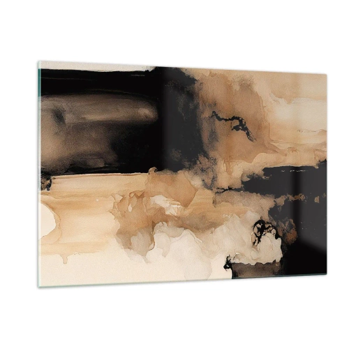 Tablou pe sticlă - O abstractizare intrigantă - 120x80 cm