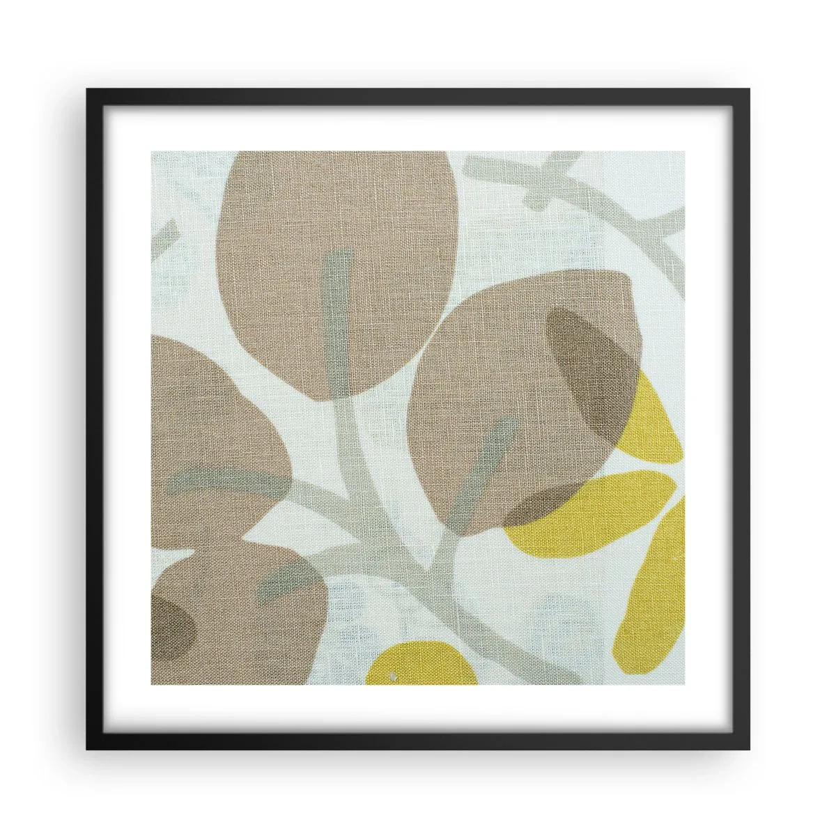 Poster în ramă neagră - Compoziție în plin soare - 50x50 cm