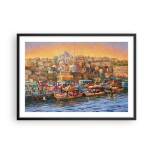 Poster în ramă neagră - O poveste din Istanbul - 70x50 cm