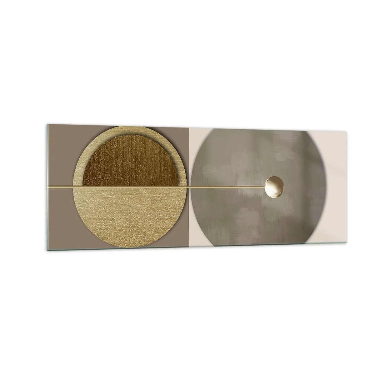 Tablou pe sticlă - Echilibru perfect - 140x50 cm