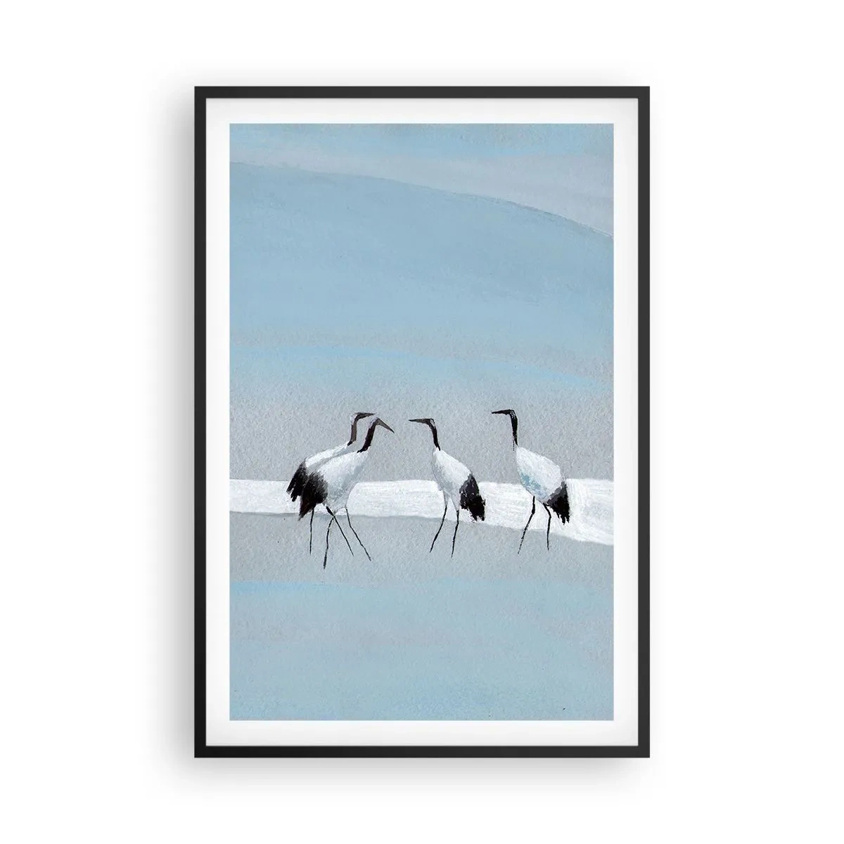 Poster în ramă neagră - După o zi fierbinte - 61x91 cm