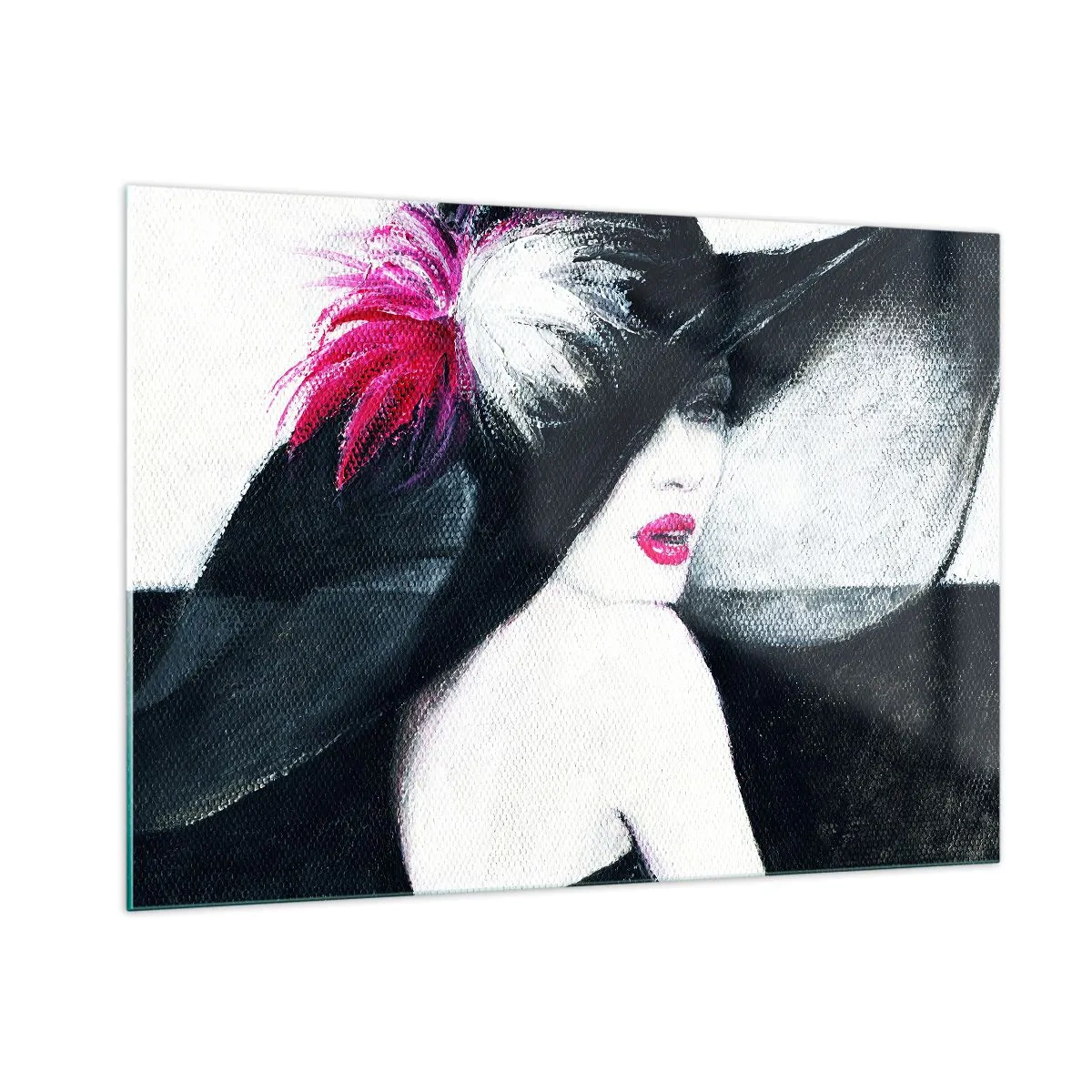 Tablou pe sticlă - Întotdeauna un mister - 100x70 cm