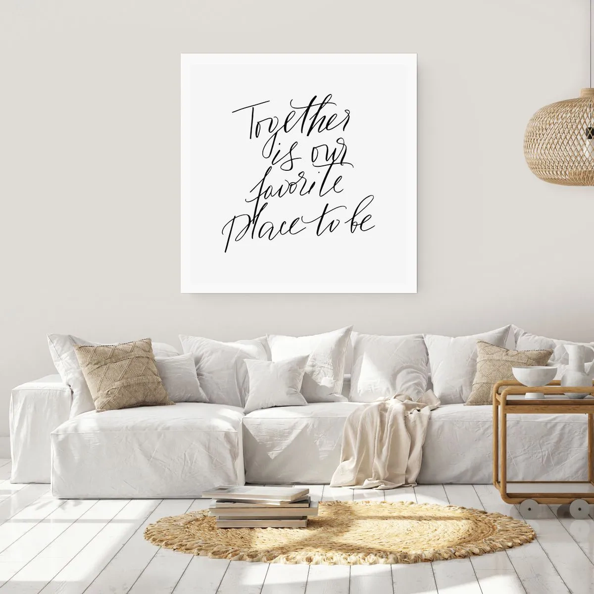 Poster - O simți și tu? - 30x30 cm