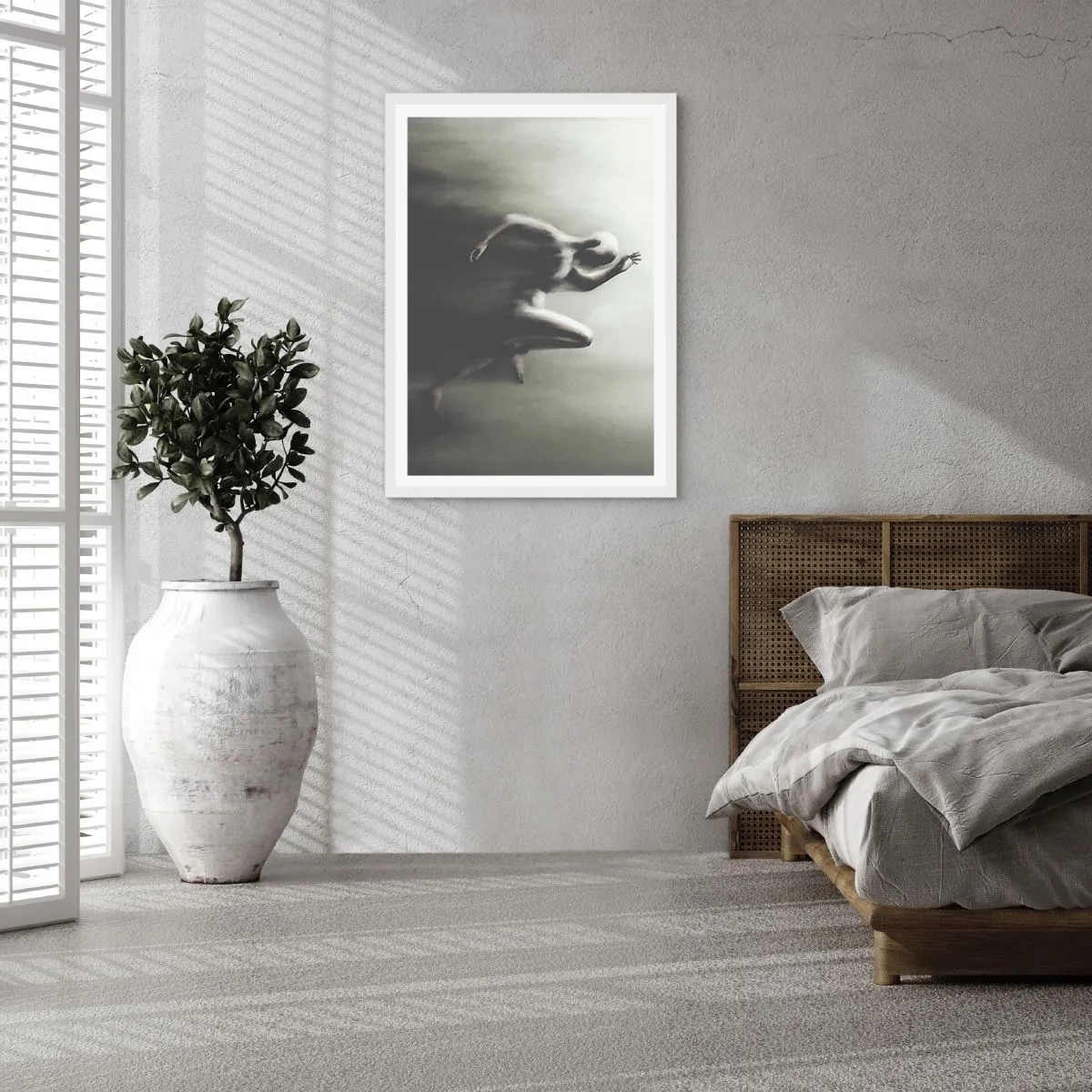 Poster în ramă albă - De neoprit - 40x50 cm