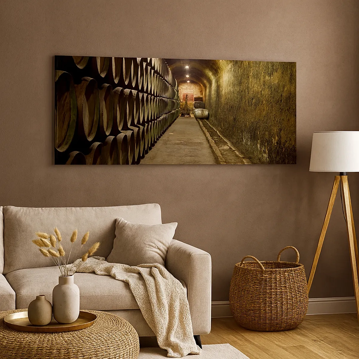 Tablou pe pânză - Este bine să te întinzi - 30x30 cm