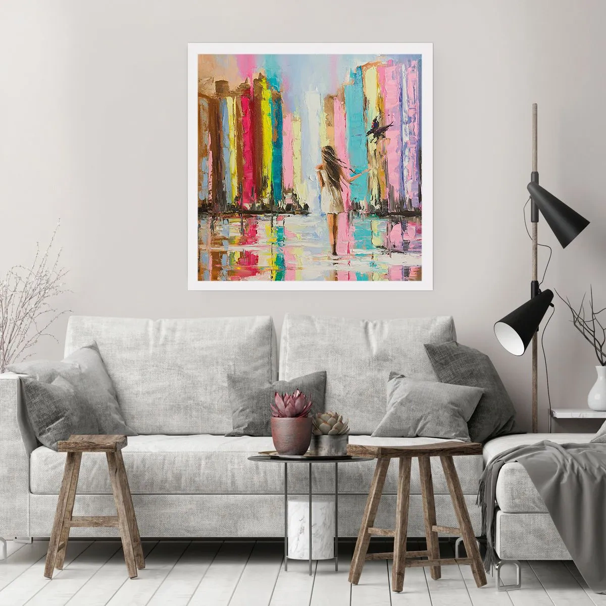 Poster - Urmați-mă - 60x60 cm