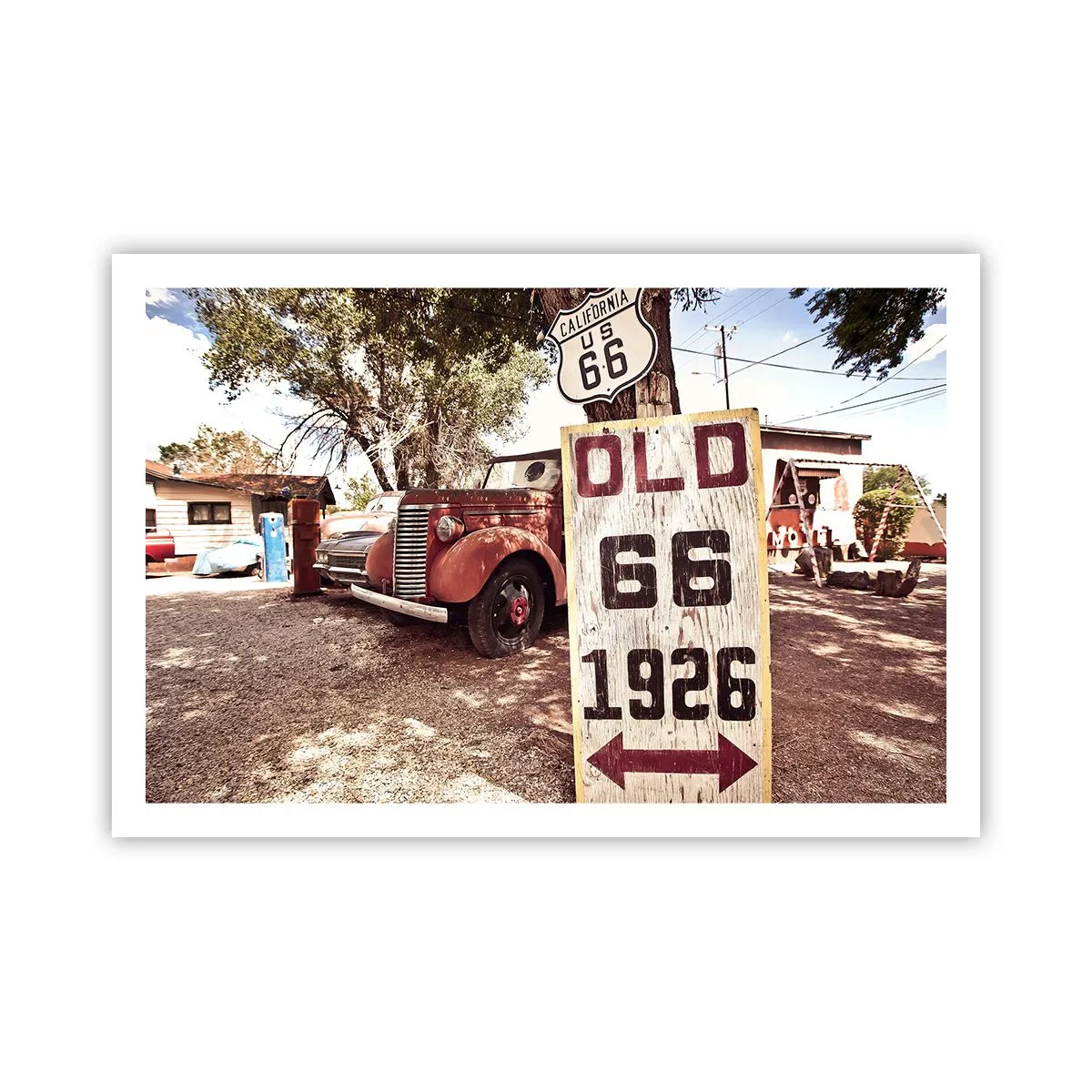 Poster - O legendă provincială americană - 91x61 cm