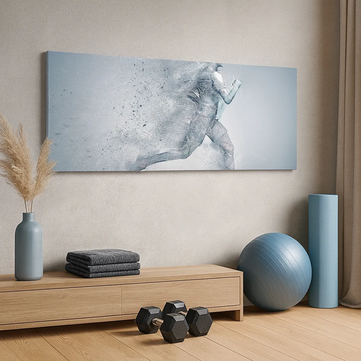 Tablou pe pânză - Energie pură cristalină - 30x30 cm