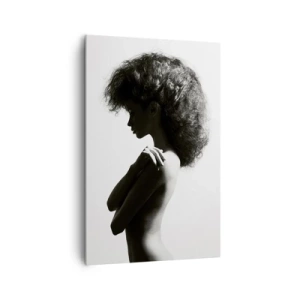 Tablou pe pânză - Ca o floare pe o tulpină subțire - 80x120 cm