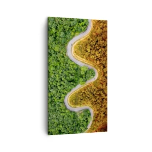 Tablou pe pânză - Frontiere și defilee - 45x80 cm