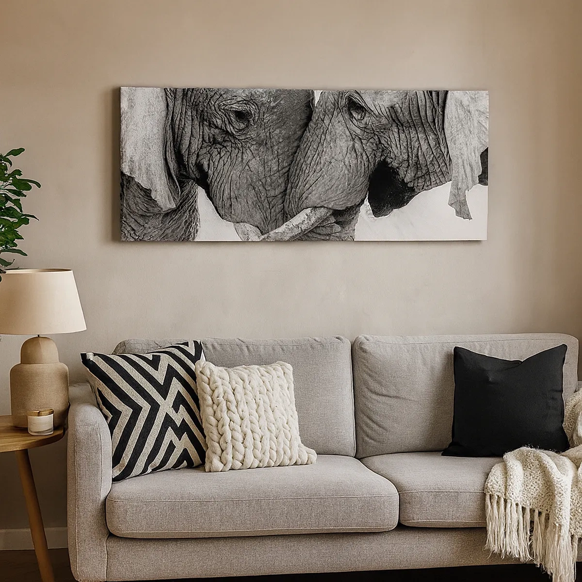 Tablou pe pânză - Mărturisire din inimă - 30x30 cm