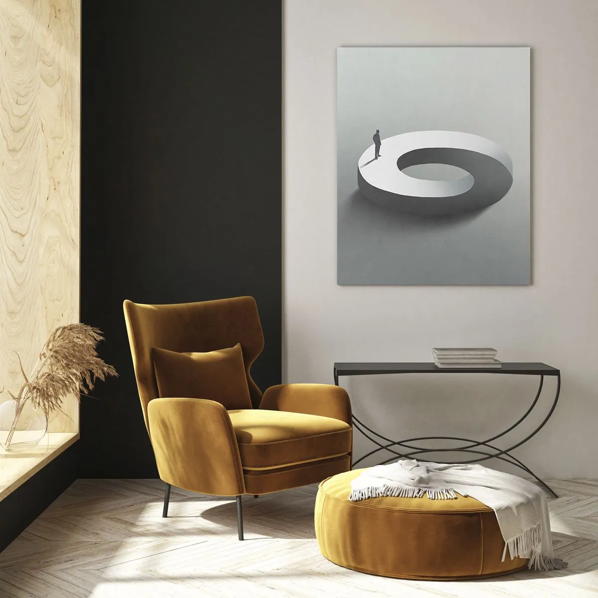 Tablou pe sticlă - Înțelegi ceva? - 70x100 cm