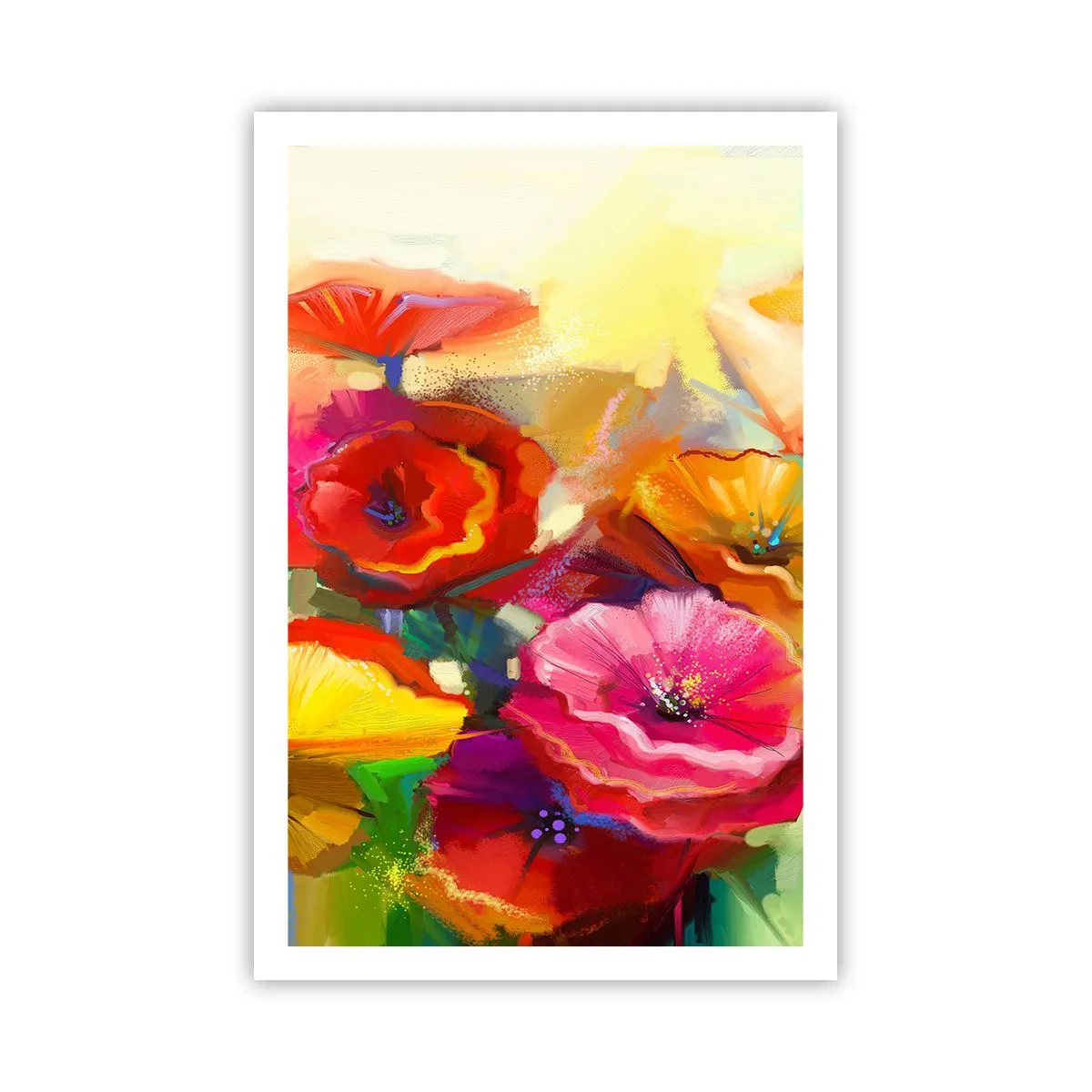 Poster - Nu numai roșu - 61x91 cm