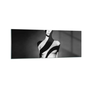 Tablou pe sticlă - La strălucire și la umbră - 140x50 cm