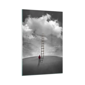 Tablou pe sticlă - Orice este posibil - 70x100 cm