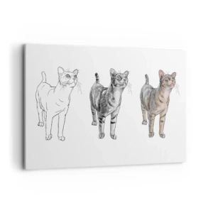 Tablou pe pânză - Lecție de desen - 120x80 cm