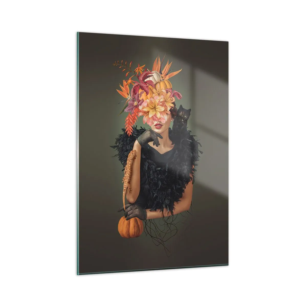 Tablou pe sticlă - Magia vrăjitoarei - 50x70 cm