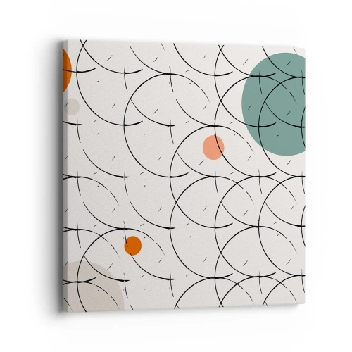 Tablou pe pânză - În spiritul pop-art - 40x40 cm