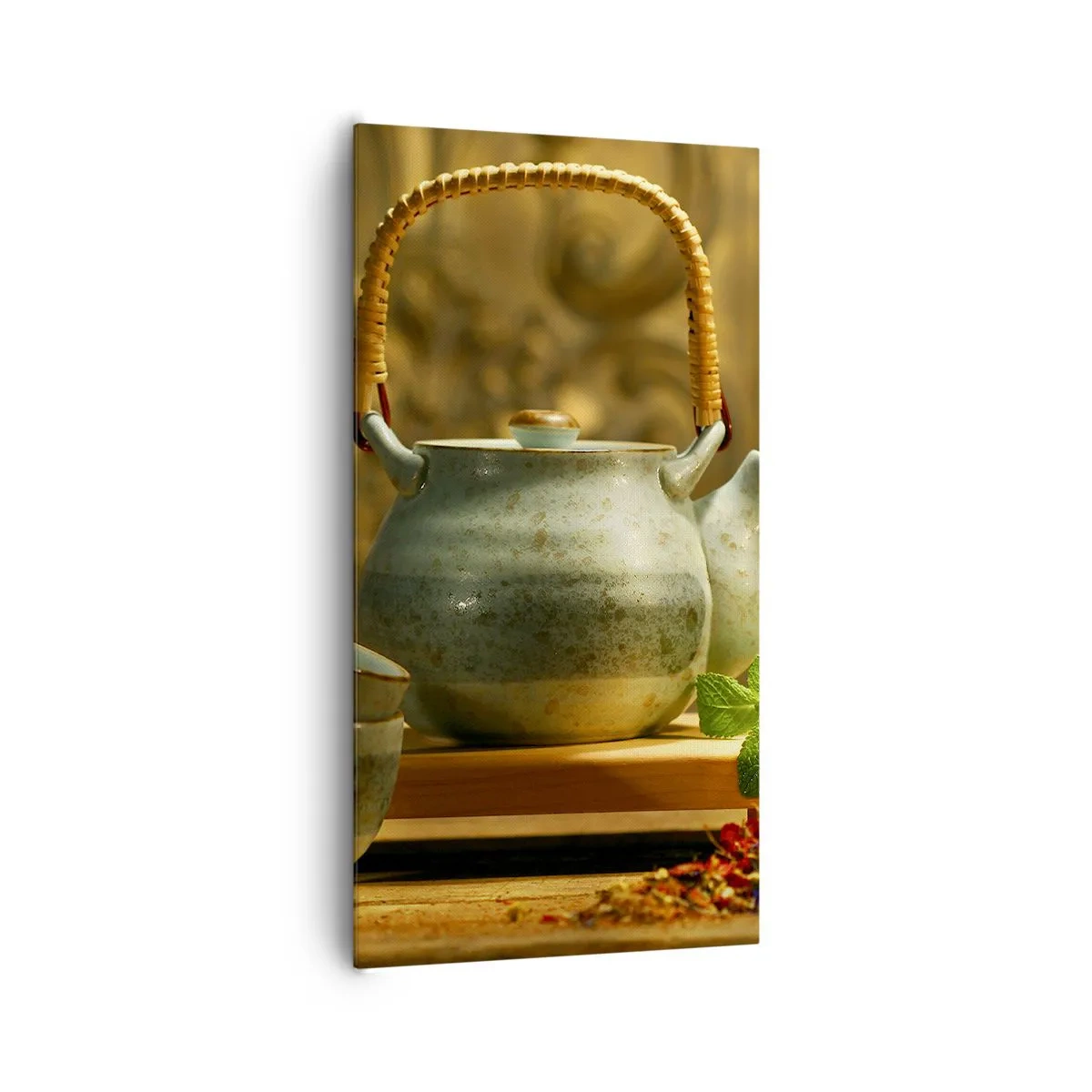 Tablou pe pânză - Un tratat despre consumul de ceai - 65x120 cm