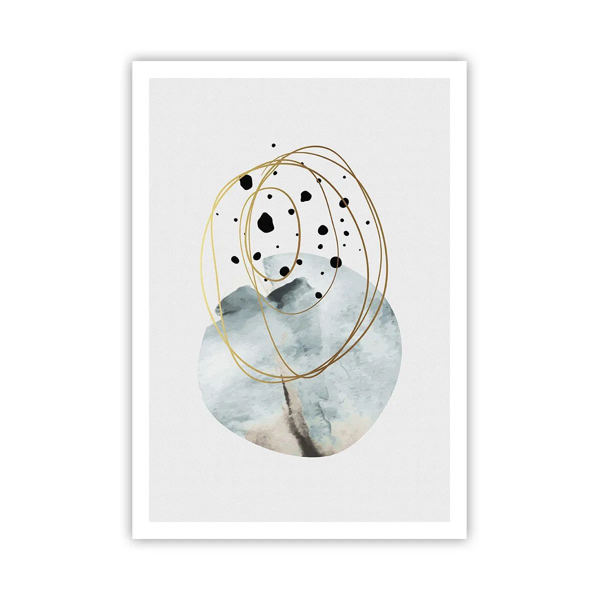 Poster - În îmbrățișarea spațiului - 70x100 cm