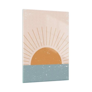 Tablou pe sticlă - Un miracol zilnic - 50x70 cm