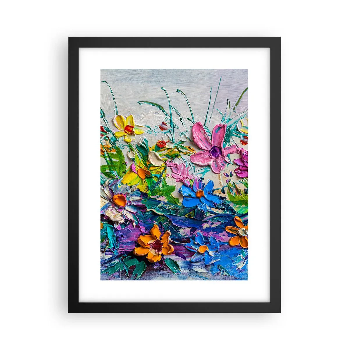 Poster în ramă neagră - Nu este deloc o natură moartă - 30x40 cm