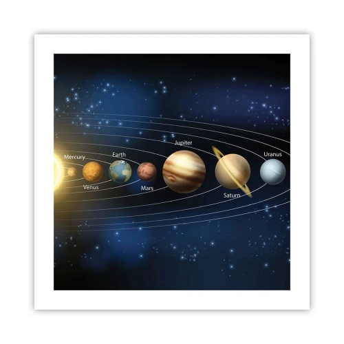 Poster - Una din zece - 50x50 cm