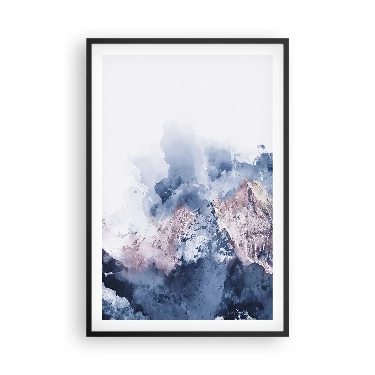 Poster în ramă neagră - Acestea sunt vârfurile! - 61x91 cm