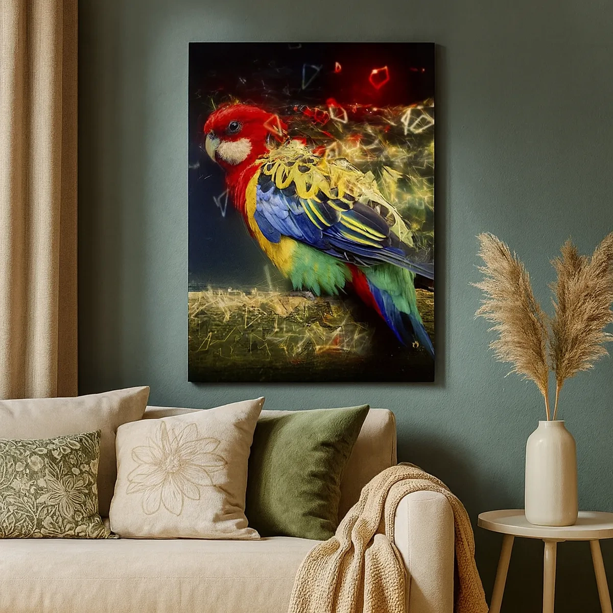 Tablou pe pânză - Mesagerul strălucirii - 50x70 cm