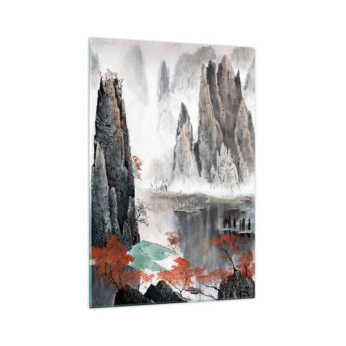 Tablou pe sticlă - Gardieni puternici - 70x100 cm