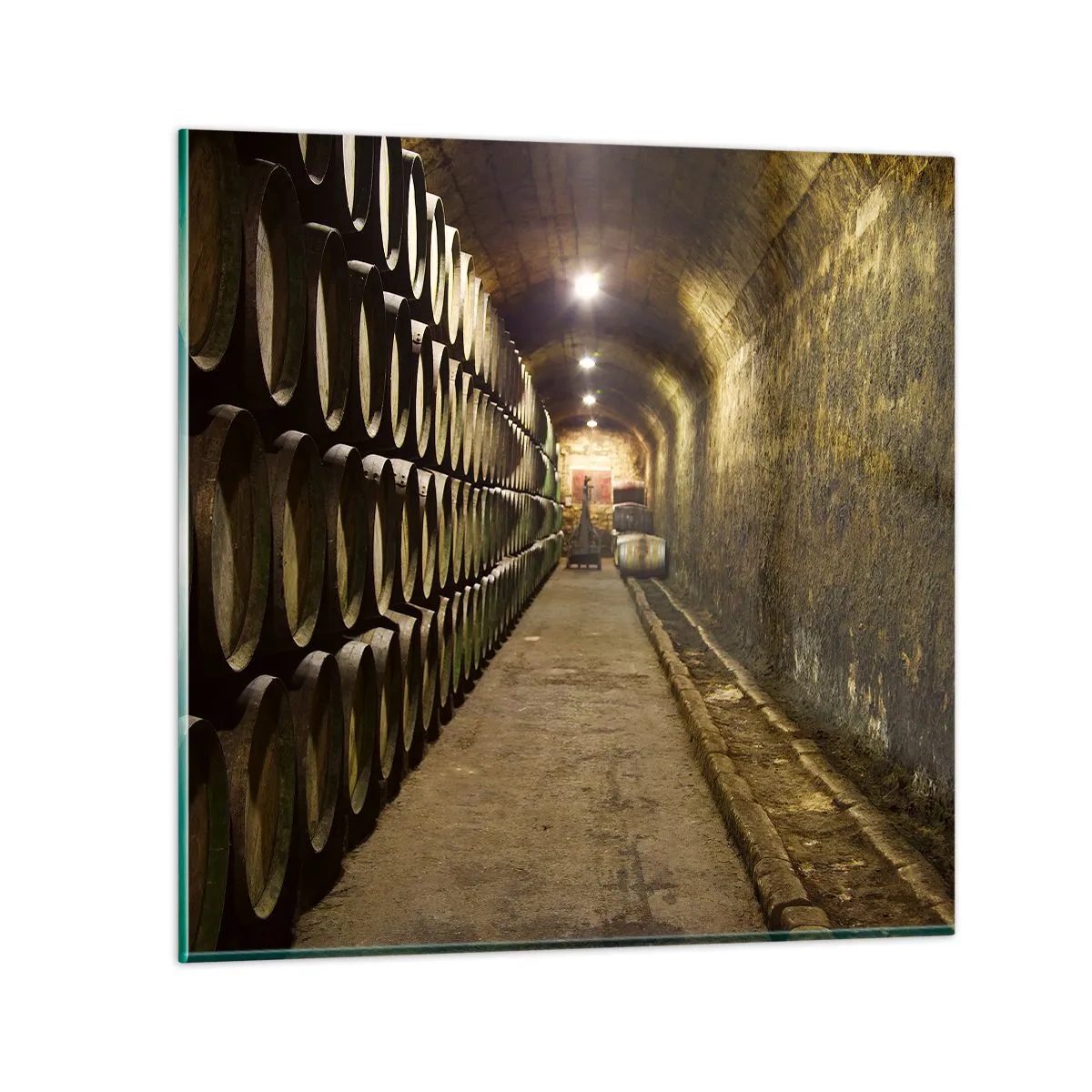 Tablou pe sticlă - Este bine să te întinzi - 70x70 cm