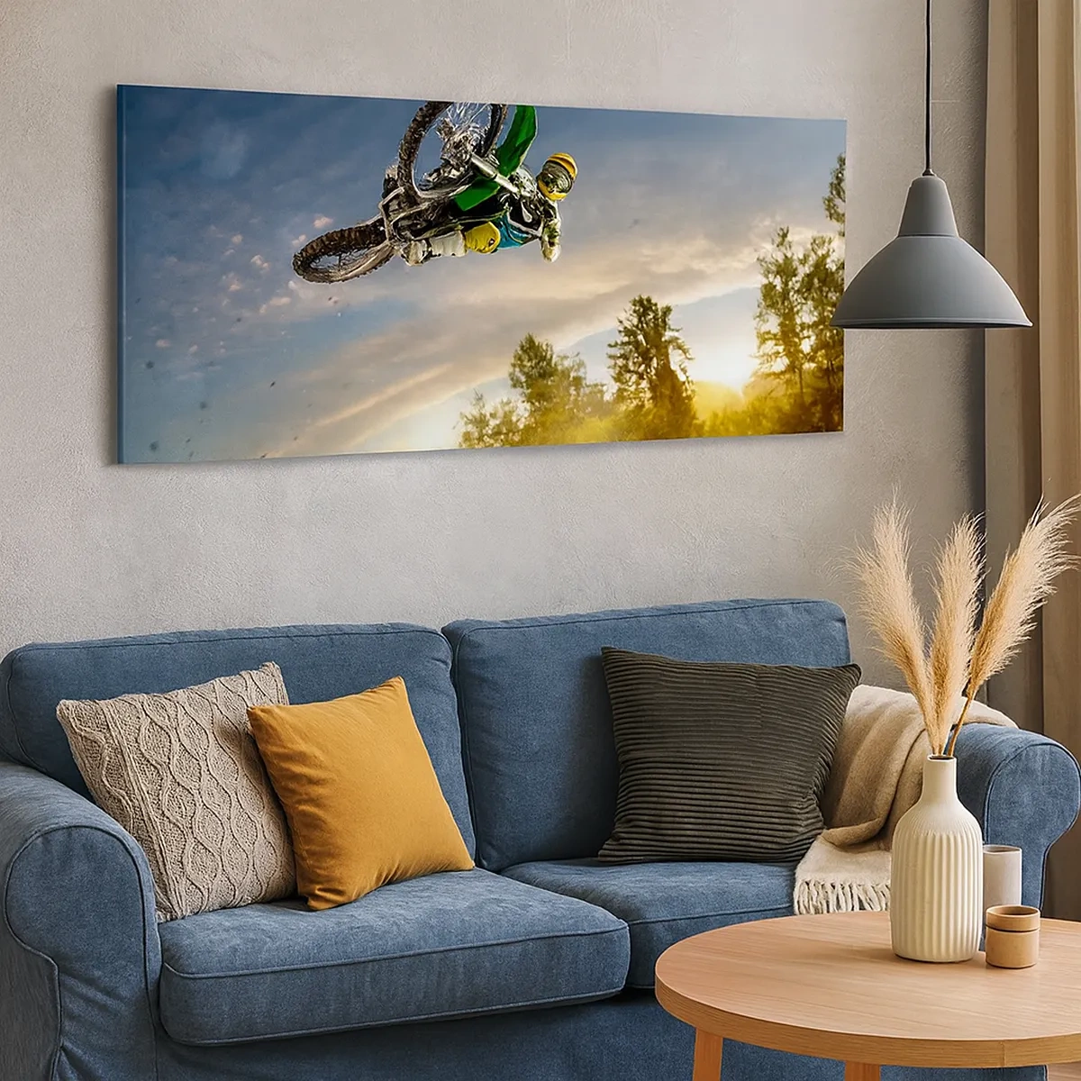 Tablou pe pânză - Porniți emoțiile! - 30x30 cm