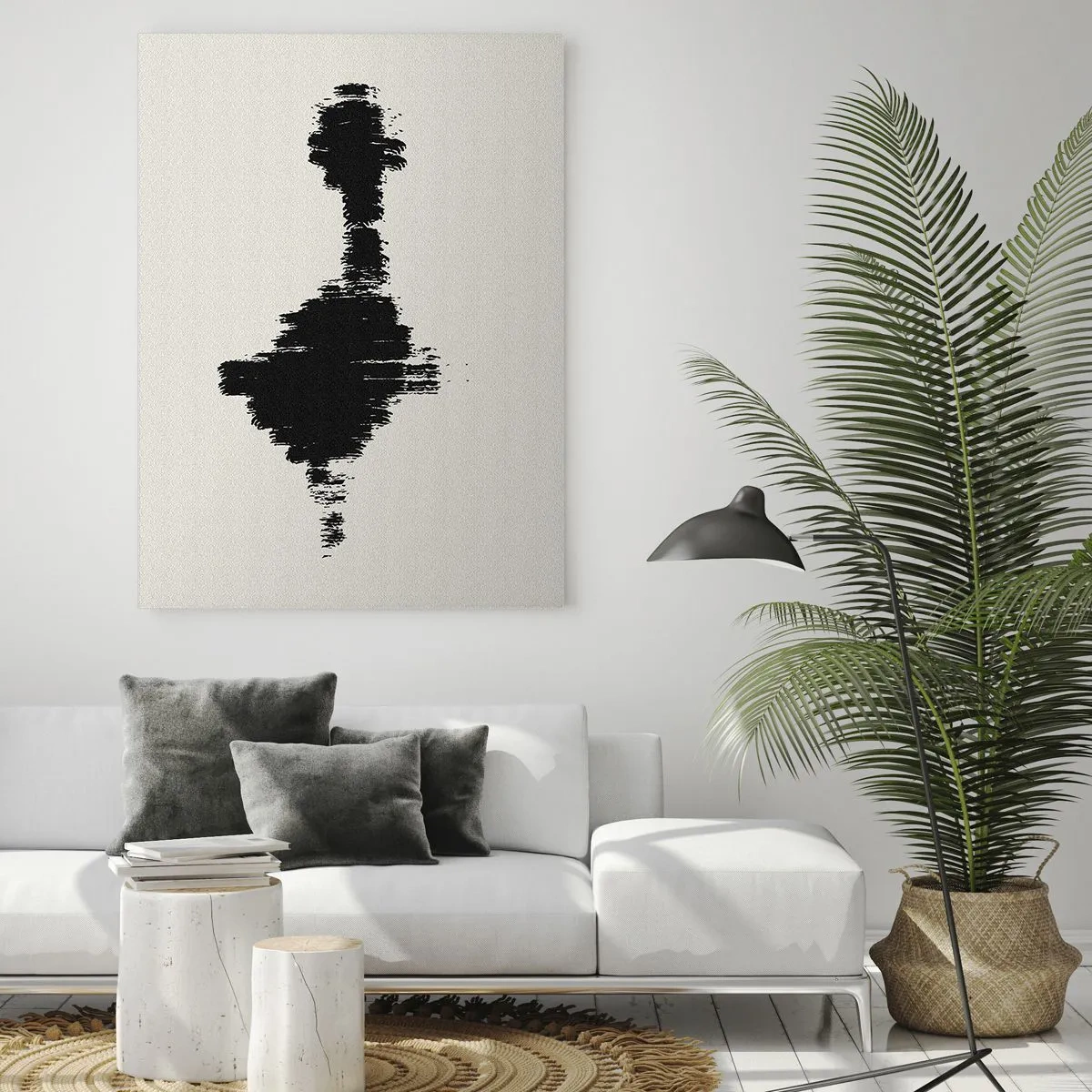 Tablou pe sticlă - Vibrațiile imaginației - 50x70 cm