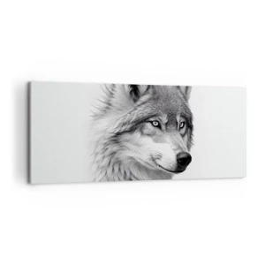 Tablou pe pânză - Alfa - fără îndoială - 100x40 cm