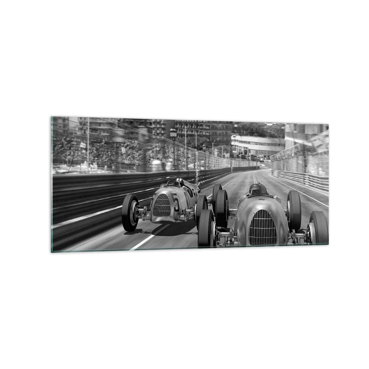 Tablou pe sticlă - A fost odată ca niciodată în Monte Carlo - 120x50 cm