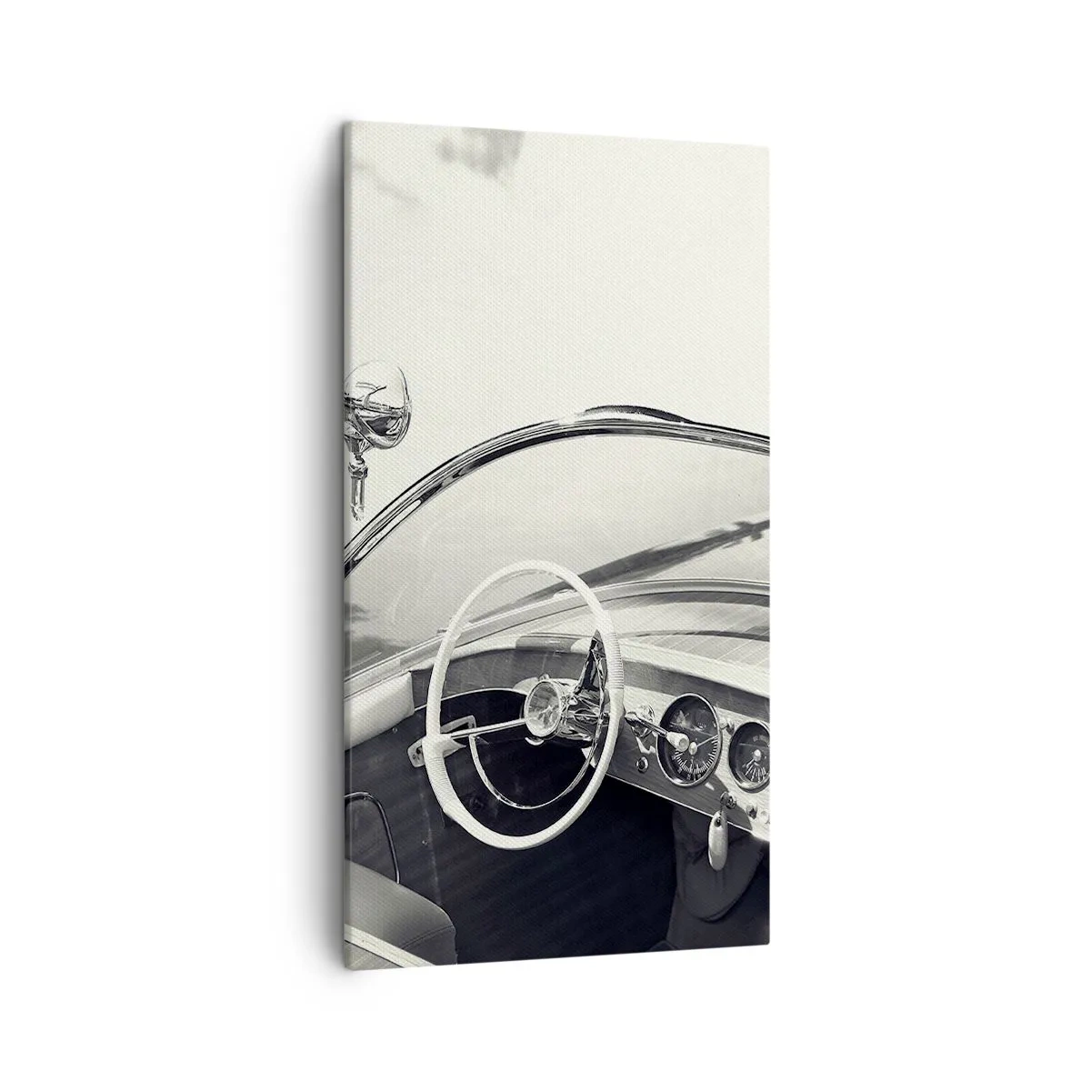 Tablou pe pânză - E timpul pentru cei bogați - 45x80 cm