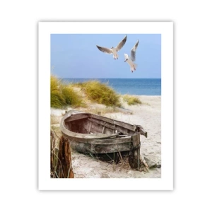 Poster - Scăldate în vânt - 40x50 cm