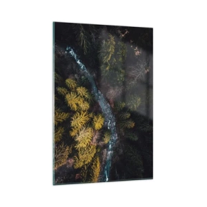 Tablou pe sticlă - Rapid și mai rapid - 80x120 cm