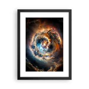 Poster în ramă neagră - Început - 30x40 cm