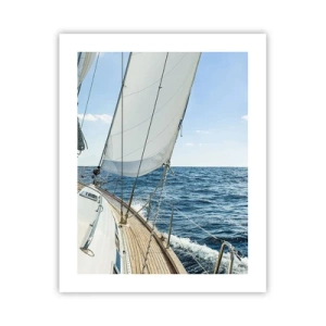 Poster - Ahoy aventura - 40x50 cm