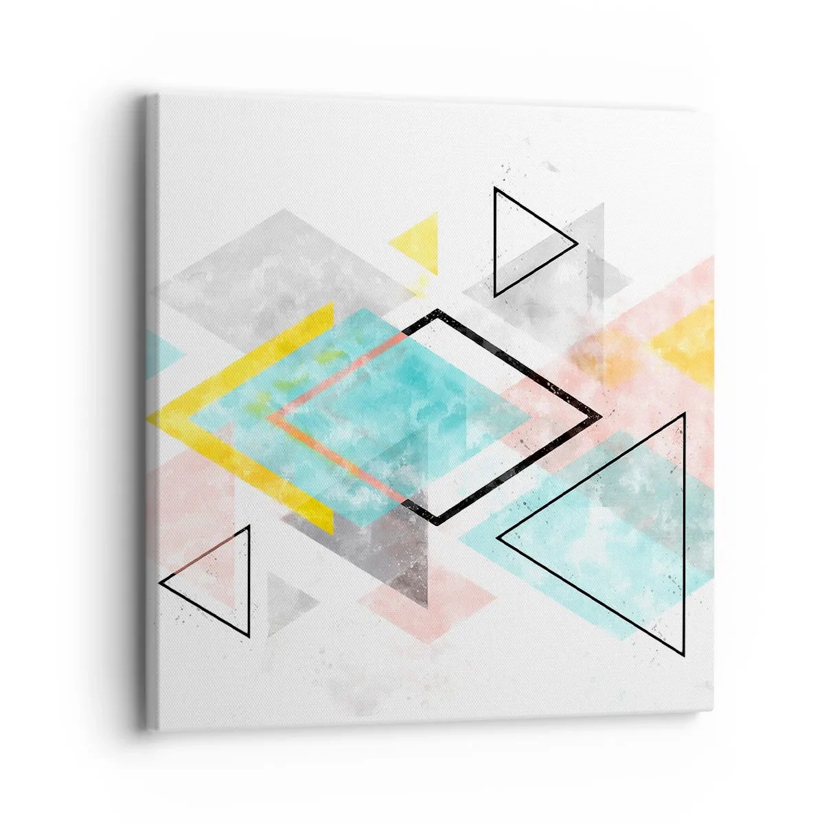Tablou pe pânză - Joc geometric - 30x30 cm