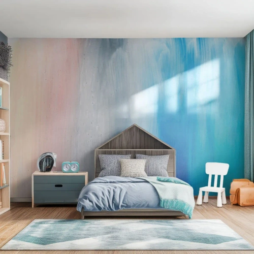 Tapet Premium Sand - Elemente: aer - Abstracția, Bucată, Pastel - 500x350 cm